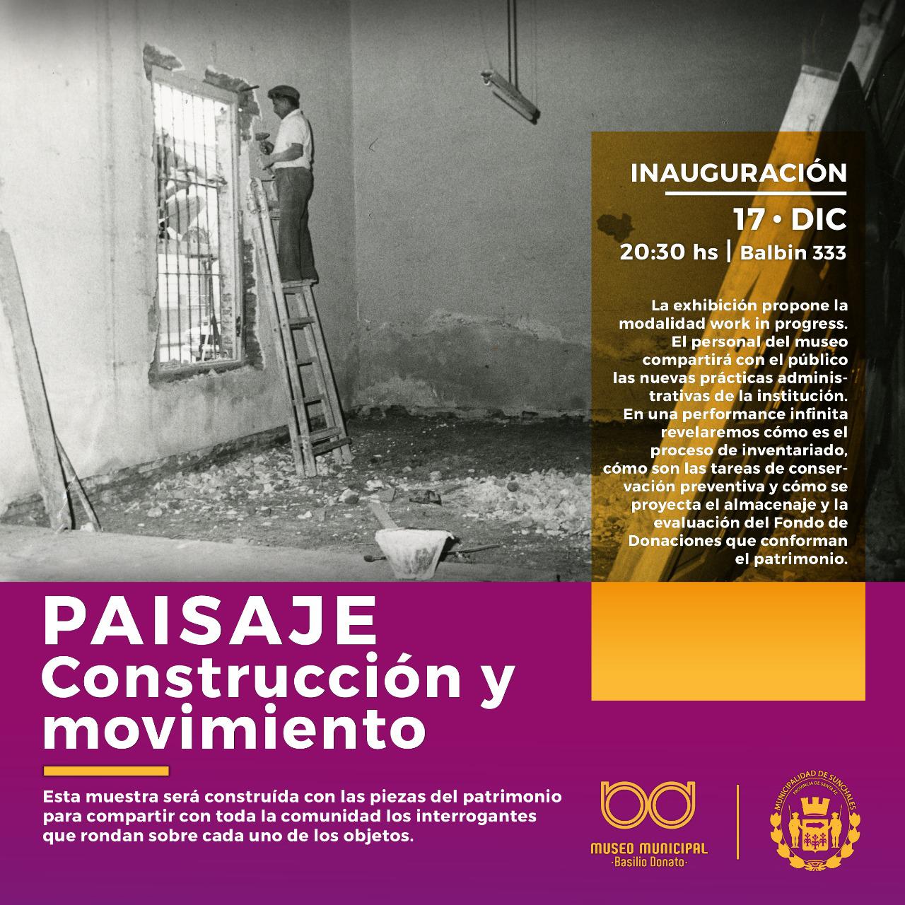 Paisaje y construccion en movimiento
