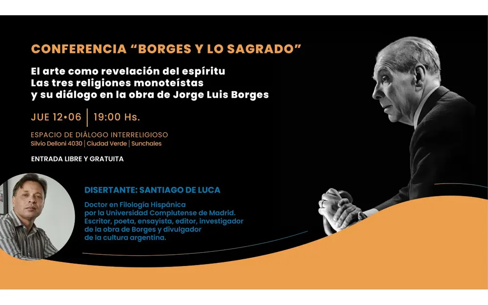 Conferencia Borges y lo sagrado