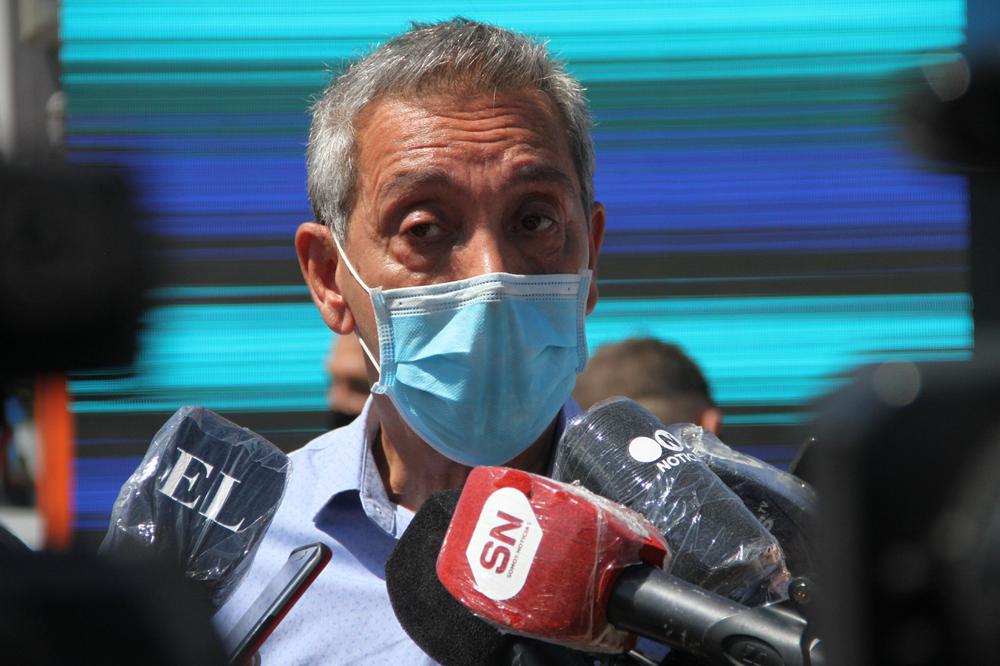 secretario de Salud provincial Jorge Prieto