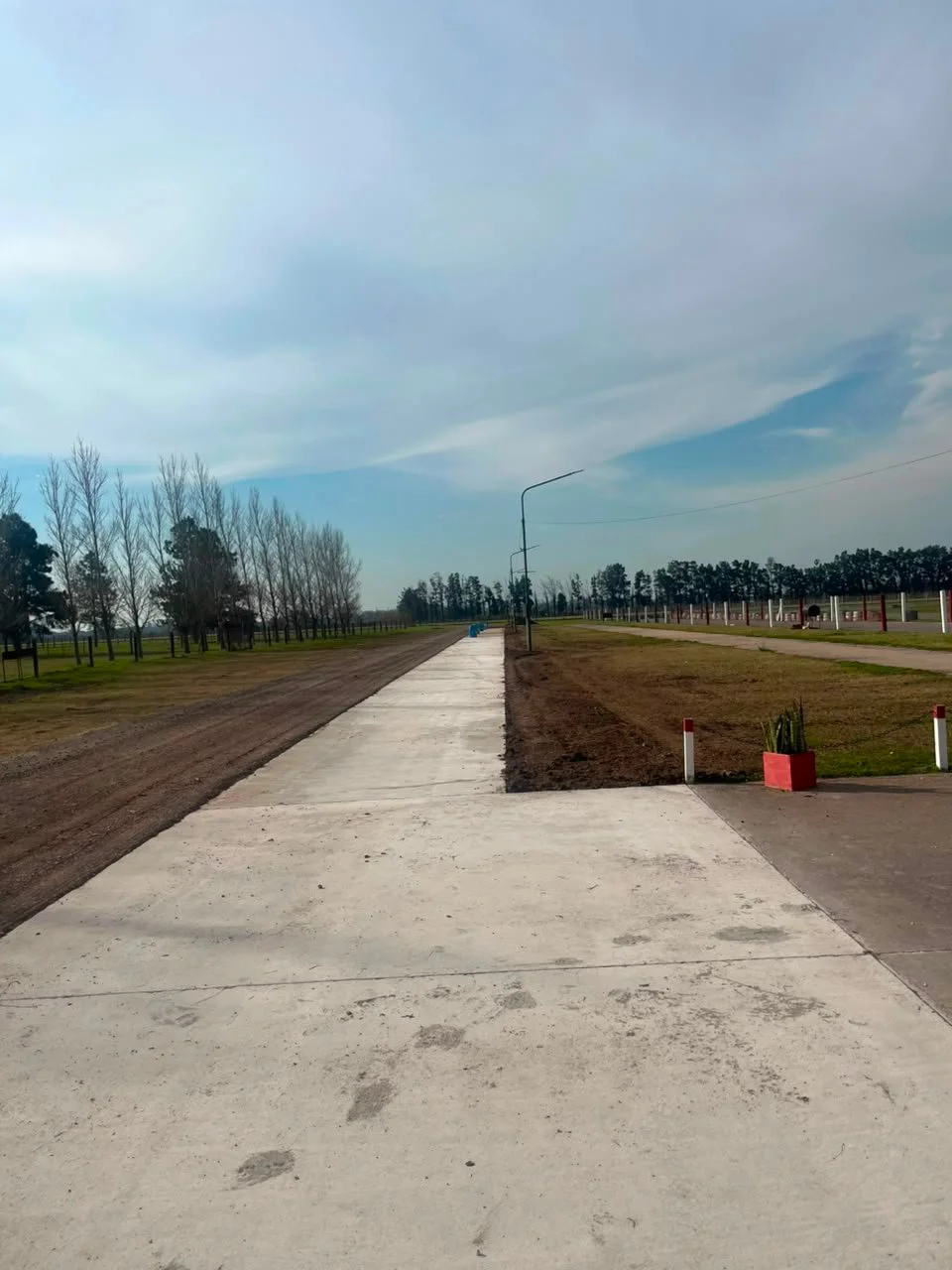 Obras en Kartodromo Sunchales