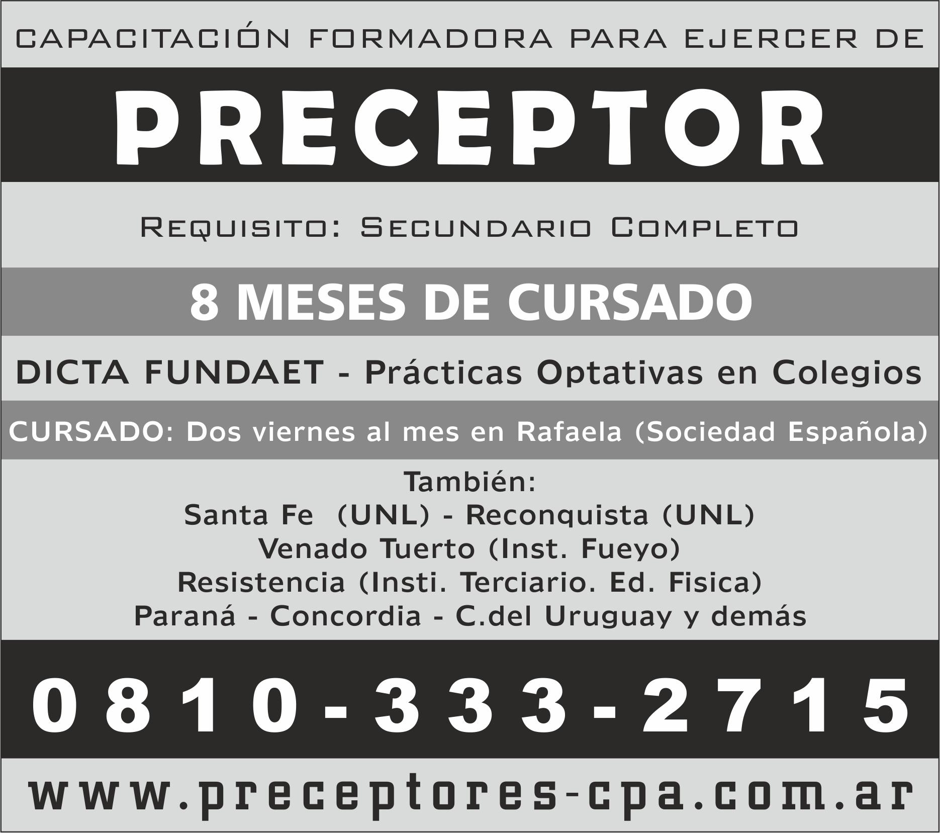 Capacitaci n formadora para ejercer de Preceptor