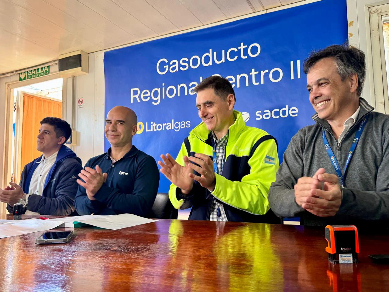 Inicio obras Gasoducto Regional Centro II