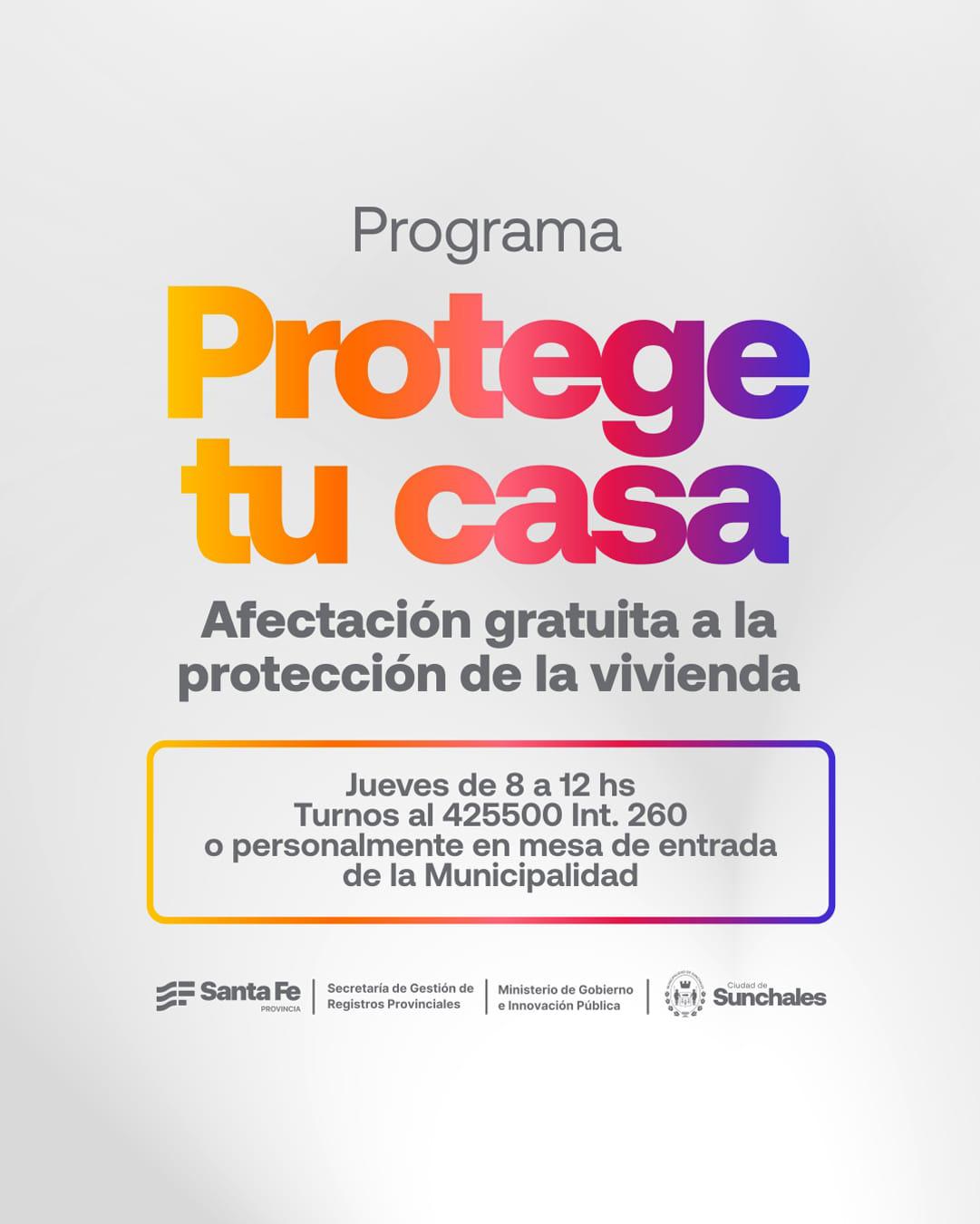 Programa protege tu casa