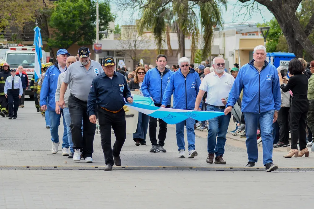 Veteranos de Malvinas en 140 años de Sunchales 3