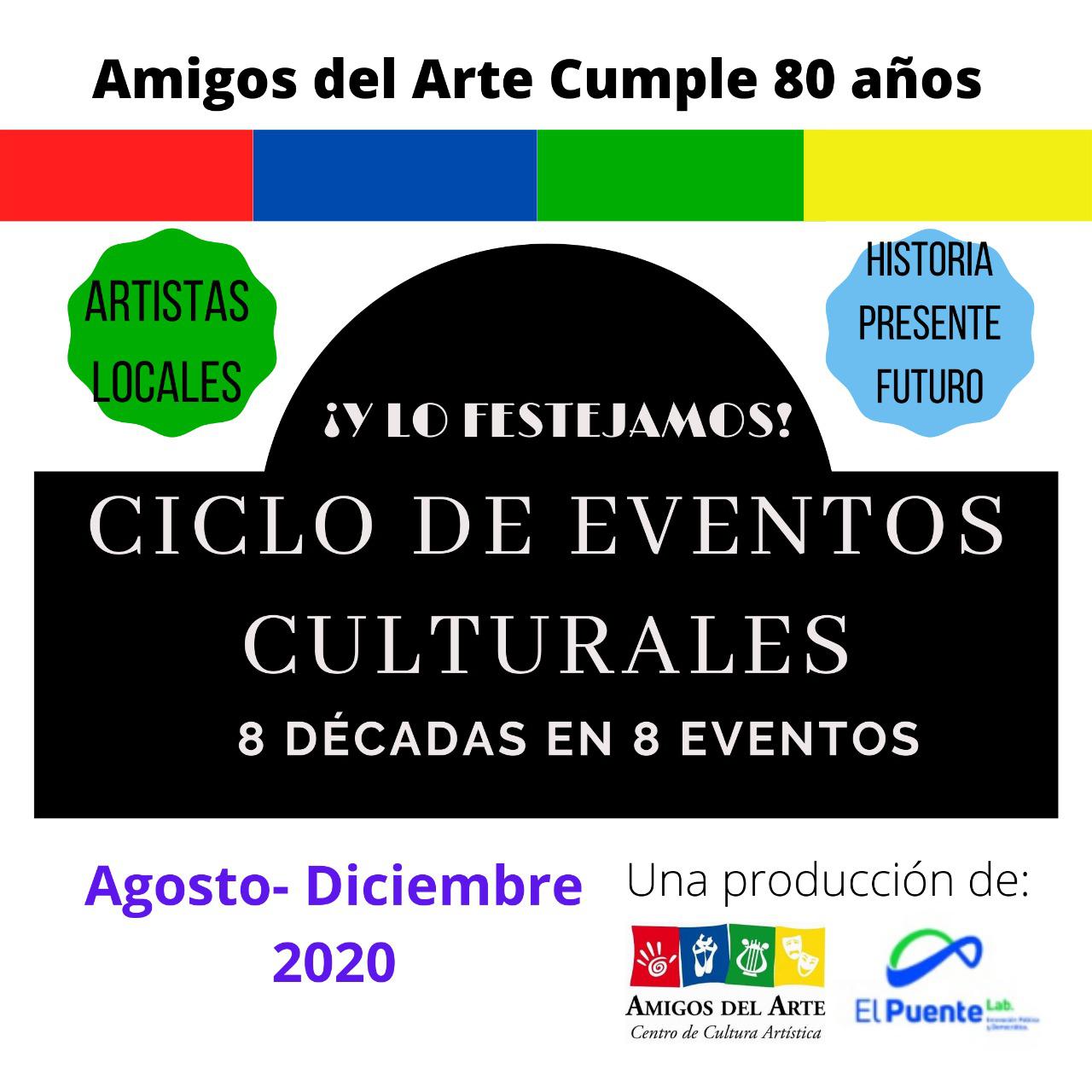 8 décadas Amigos del Arte