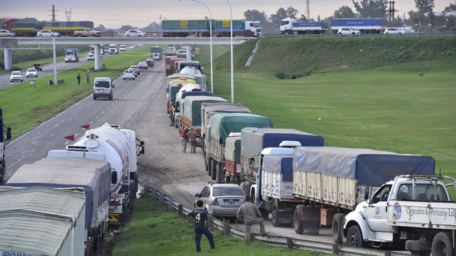 paro transportistas de granos