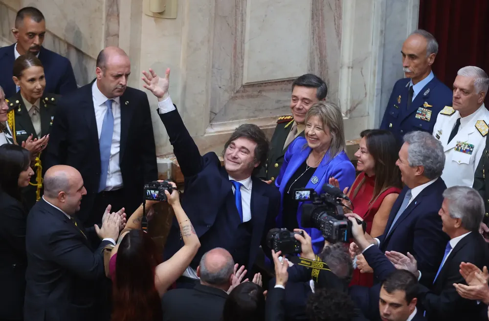 Milei - apertura del congreso