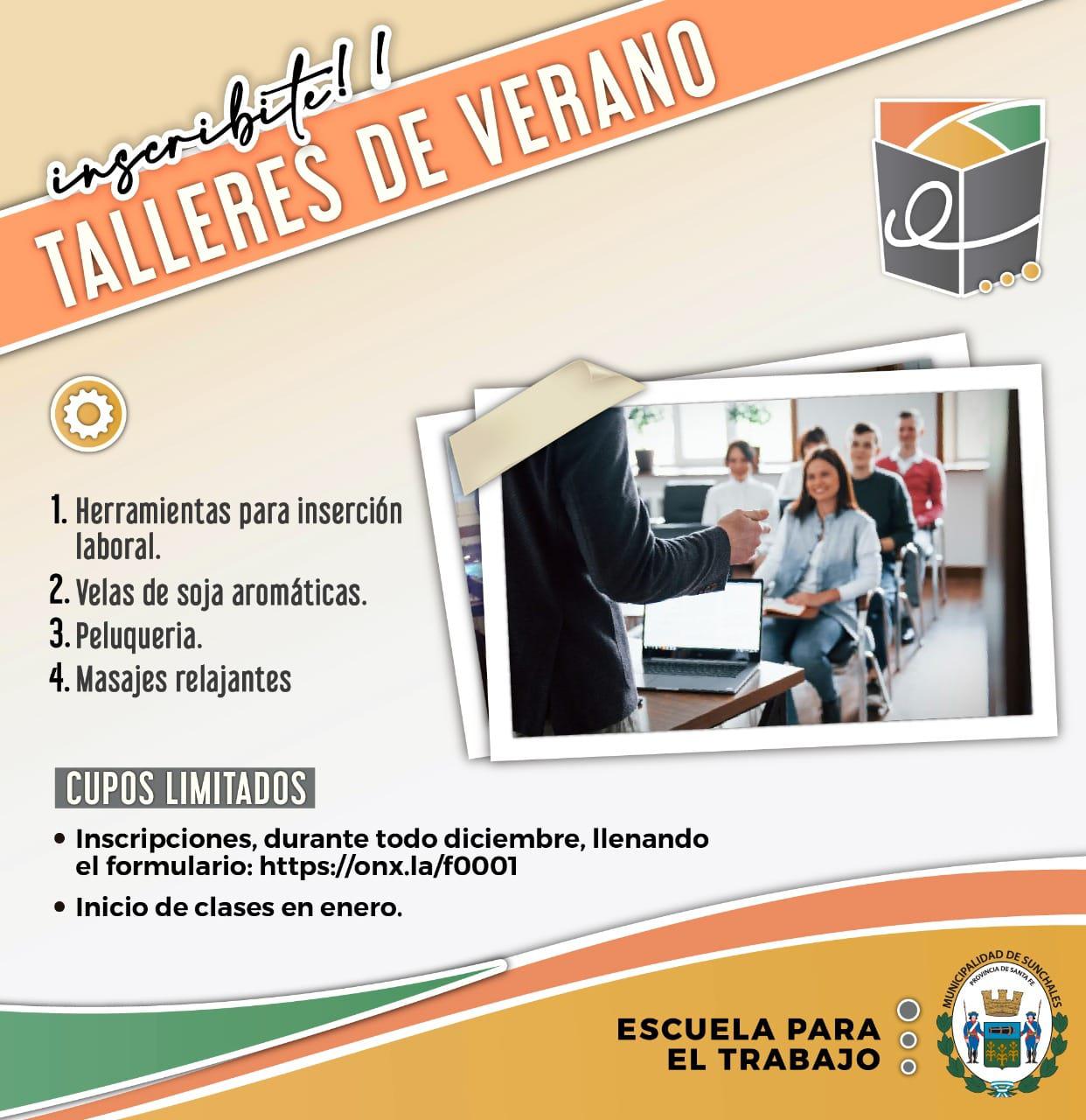 Talleres de verano