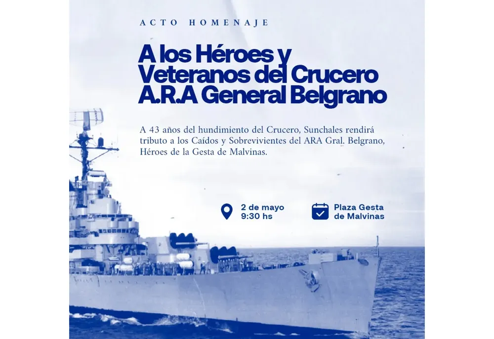 Acto Crucero General Belgrano
