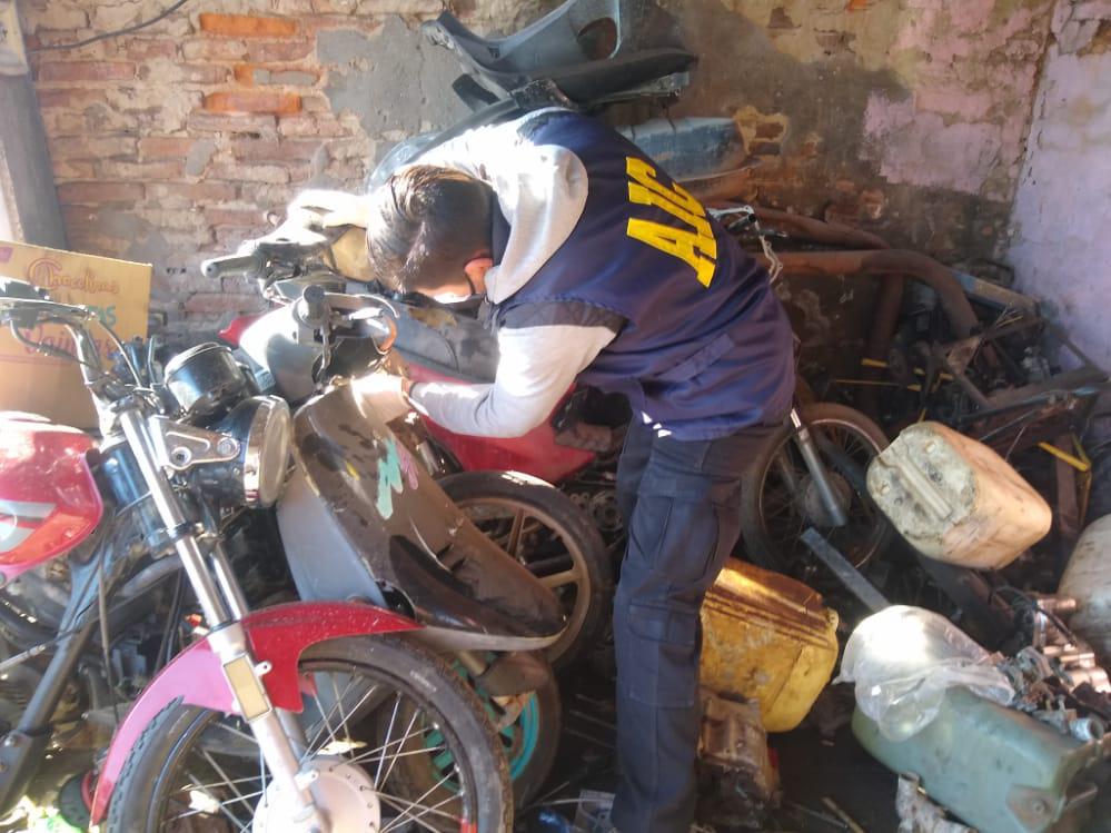 Moto recuperada AIC 1