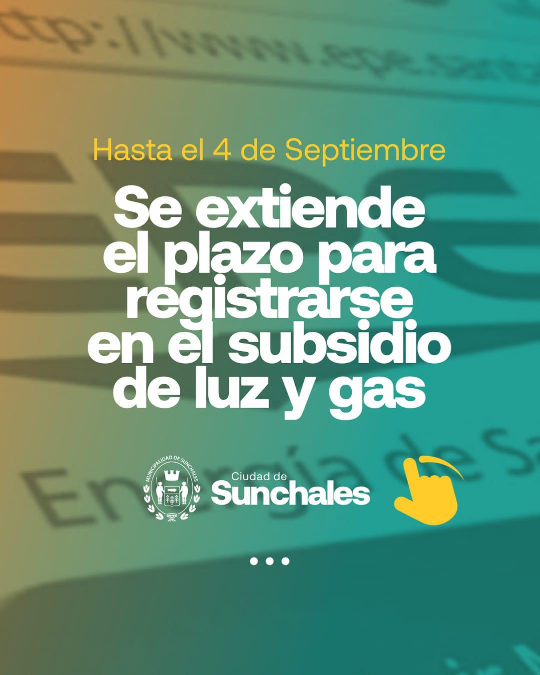 Extienden plazo subsidios servicios 1