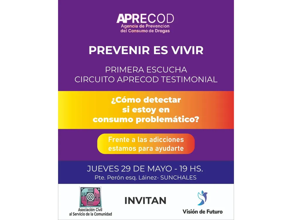 Charla adicciones Aprecod