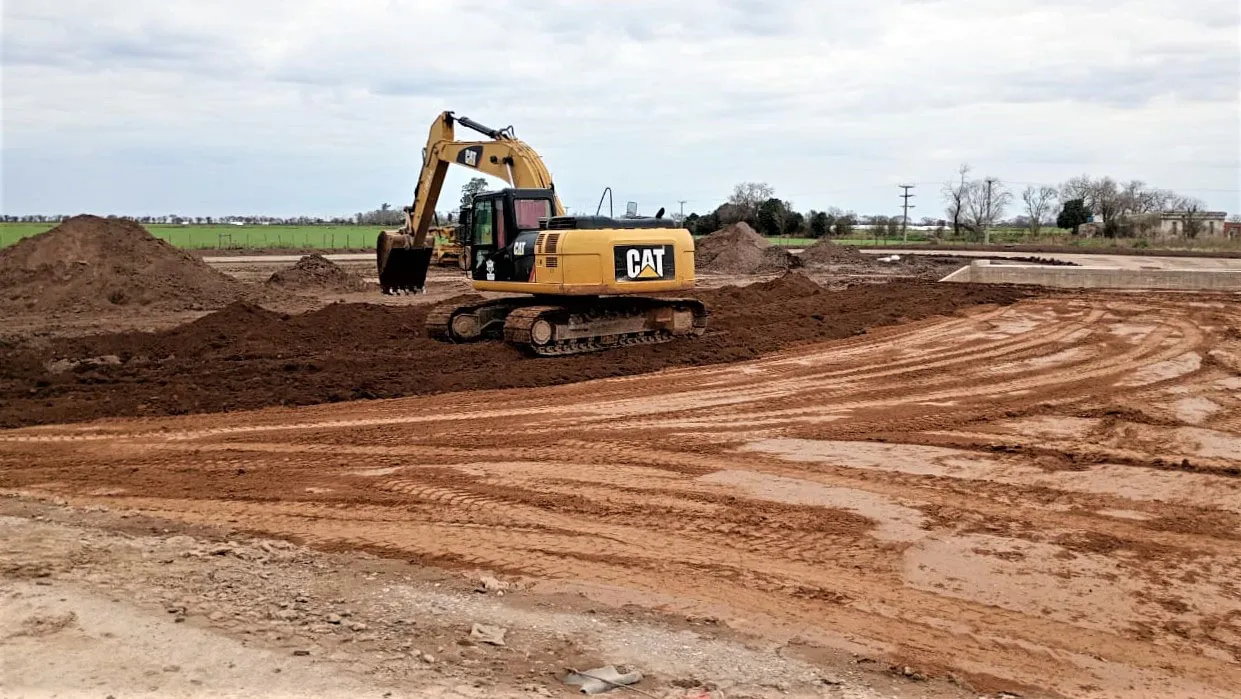 Retoman obra rotonda 1 31-7-25