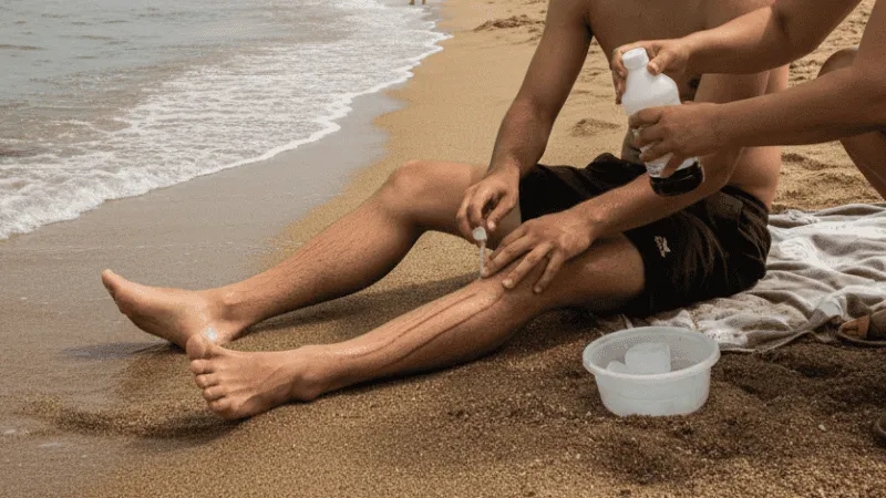 Picadura agua viva 2