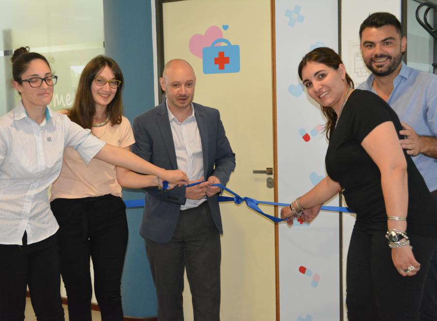 Director Salud, Gerente Capital Humano y colaboradoras de SanCor Salud.