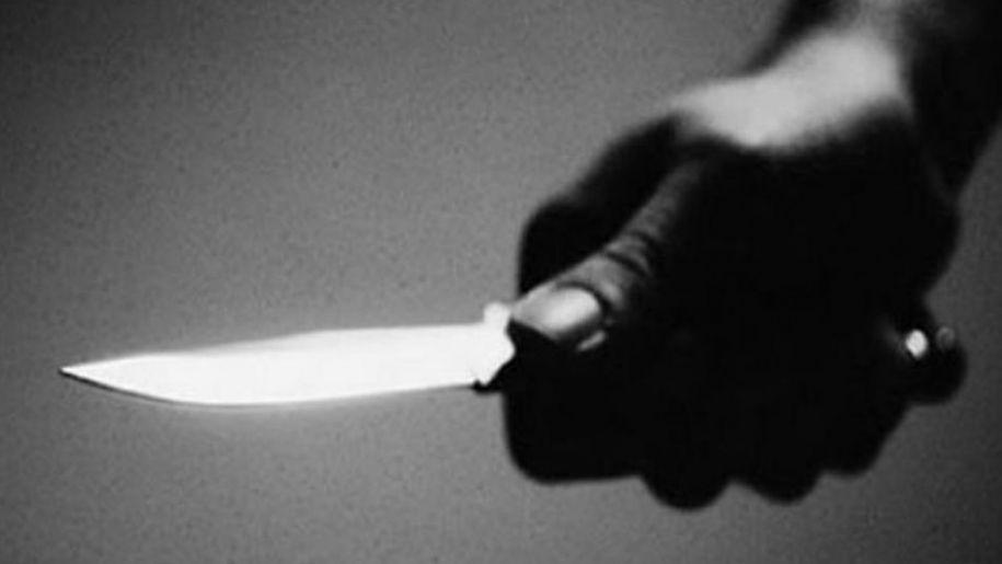 amenaza con arma blanca