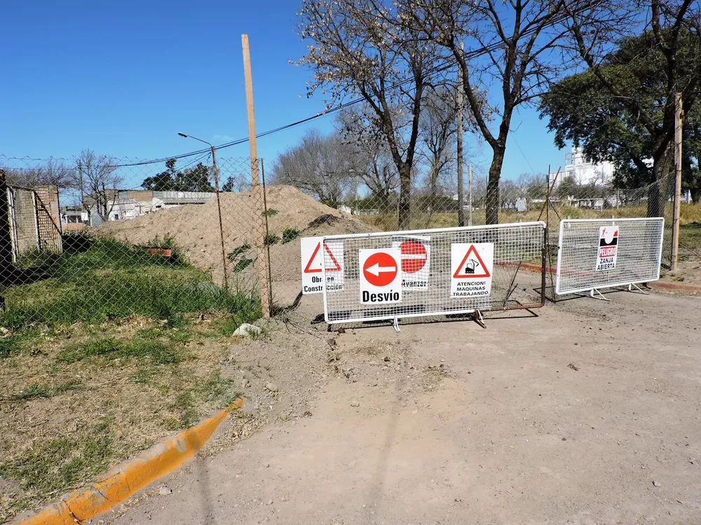 Cosntruccion puente ameghino 1