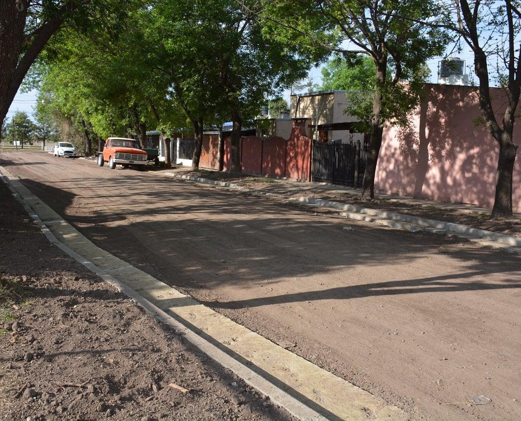 Obras en calle Zeballos