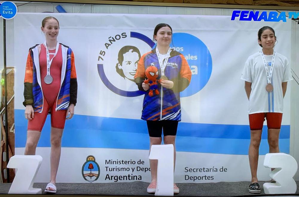 Agustina Periotti - Medalla Plata Juego Evita 1