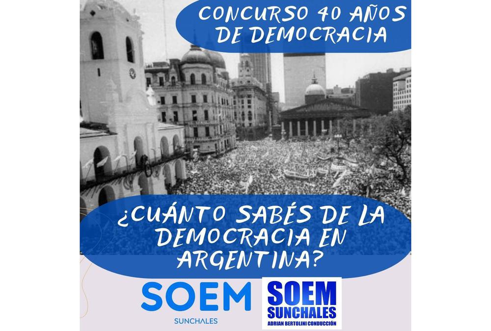 Concurso 40 años de democracia 1