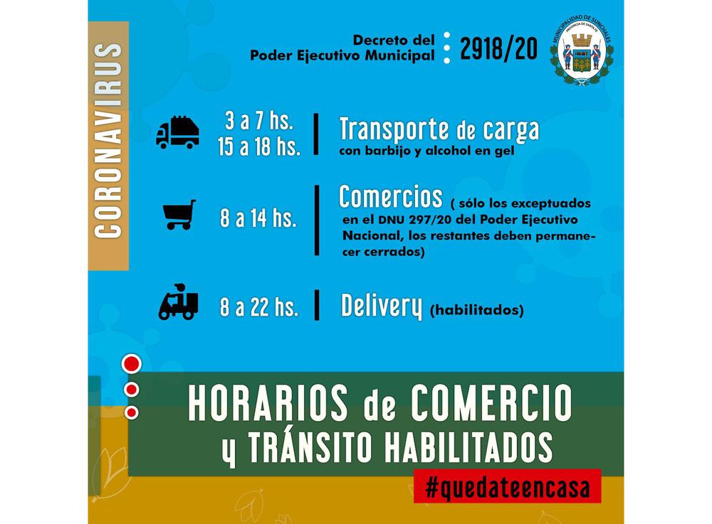 nuevos horarios bis