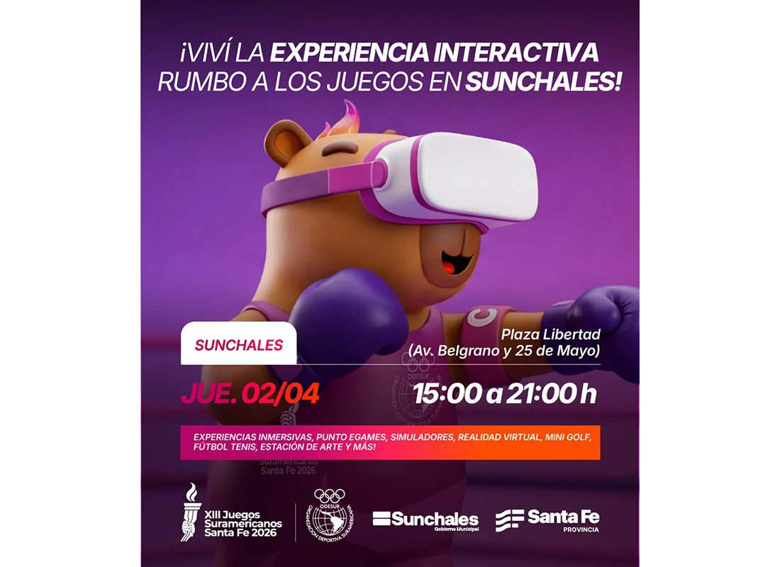 Fan Fest itinerante de los Juegos Suramericanos
