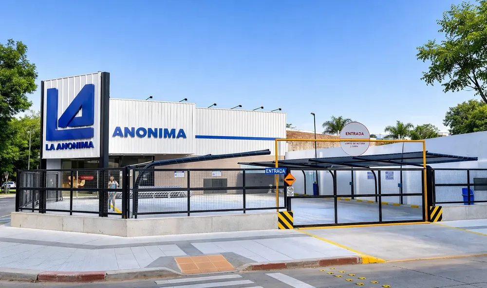 Vista exterior de _La Anónima_