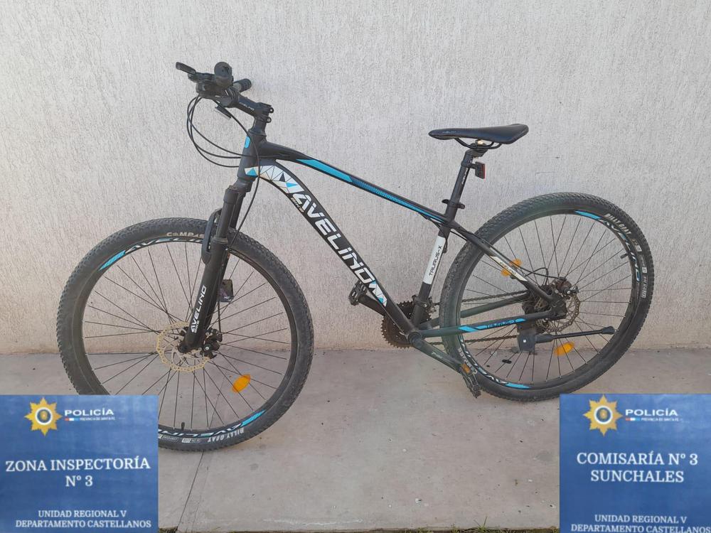 Bicicleta secuestrada 13-7-24