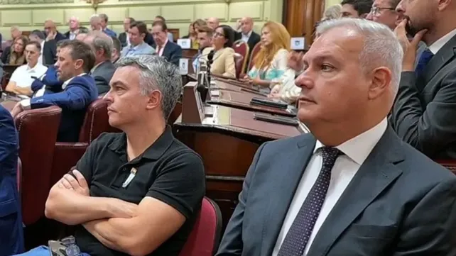 Esteban Paulón y Pablo Farias, diputados del socialismo rechazan la ley de reforma laboral