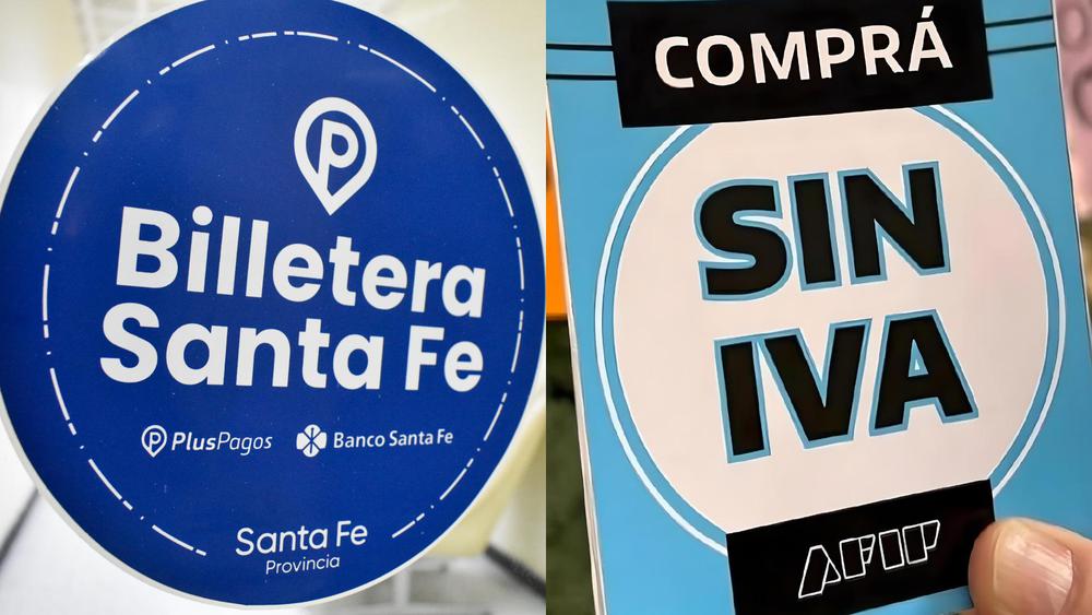 Billetera Santa Fe - reintegro de IVA