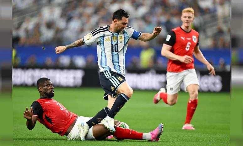 Lionel Messi ante Austria