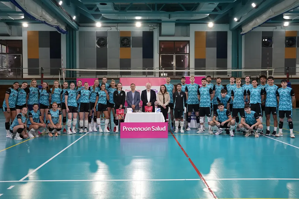 Prevención Salud sponsor de las selecciones argentinas de vóley