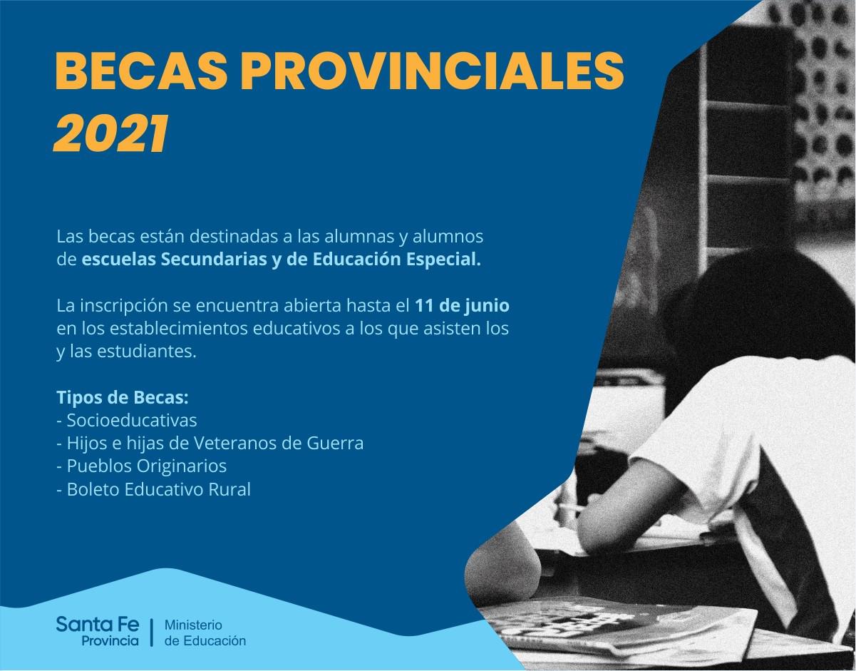Becas provinciales