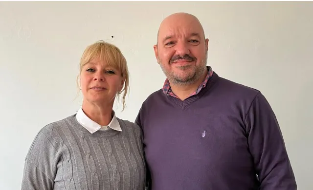 Gabierla Werlen y Rodrigo Alonso