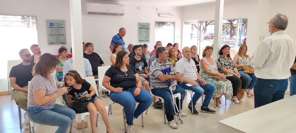Entrega aporte Calvo