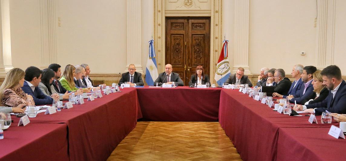 Reunion legisladores por seguridad