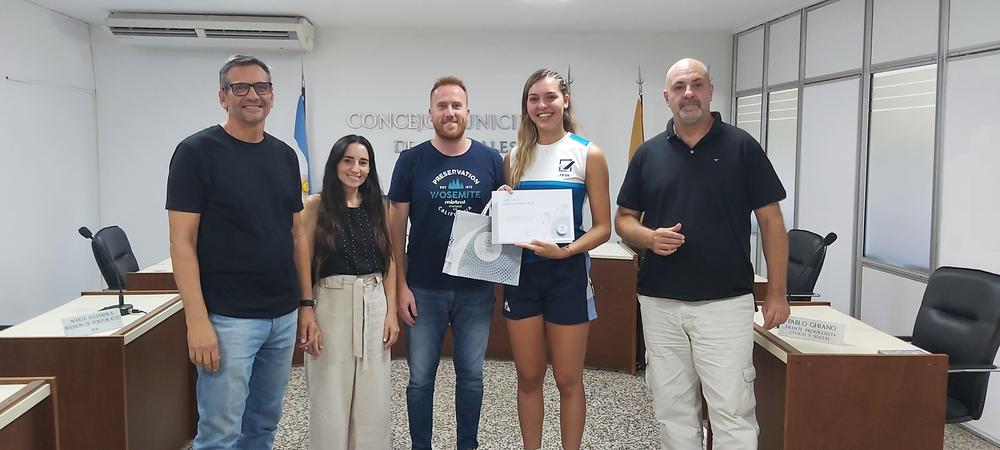 Reconocimiento a Milena Margaría
