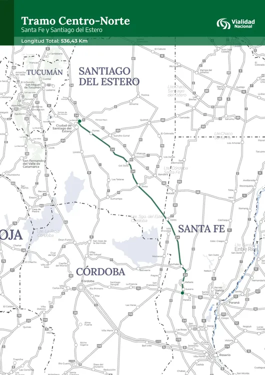 Tramo Centro - Norte