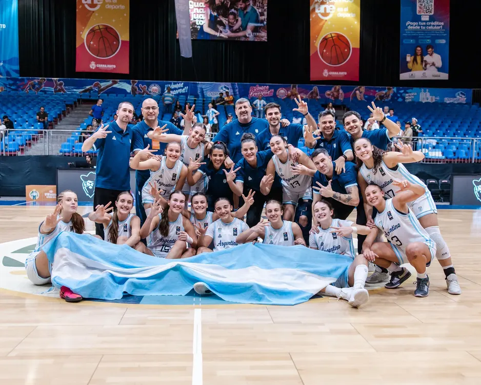 Seleccion Argentina U18 Femenina - Medalla de Bronce