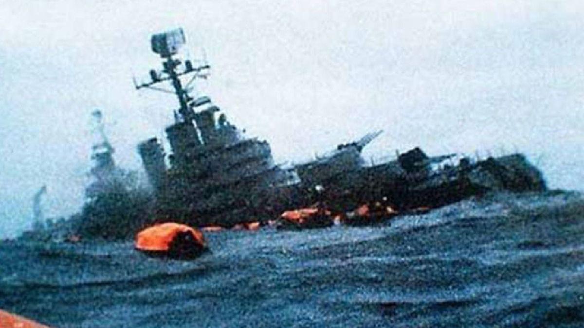 Hundimiento crucero Belgrano 1
