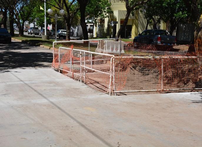 Trabajos de bacheo