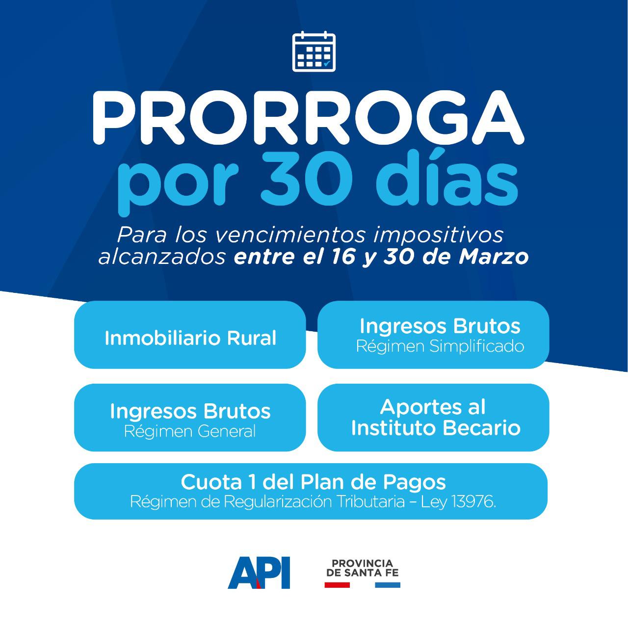 postergacion api