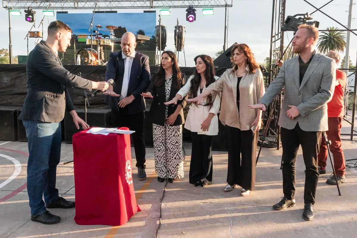 Acto 139 años Sunchales - Jura concejales