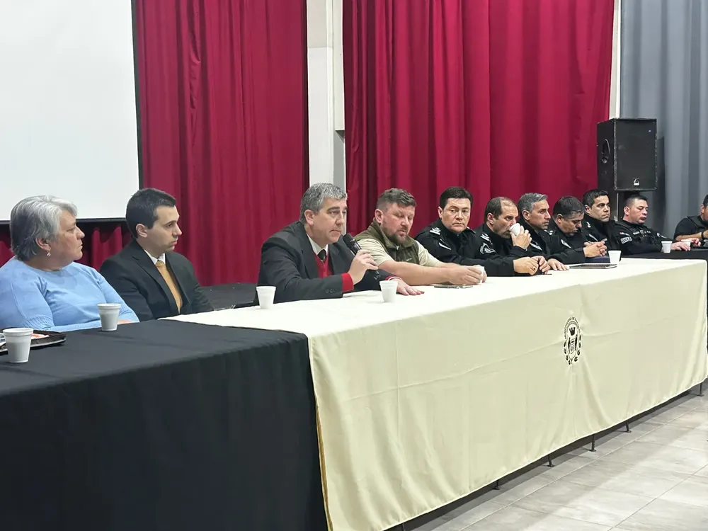 Fiscal Vottero en Consejo Consultivo de Seguridad