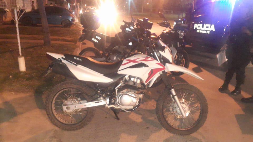 Honda XR recuperada