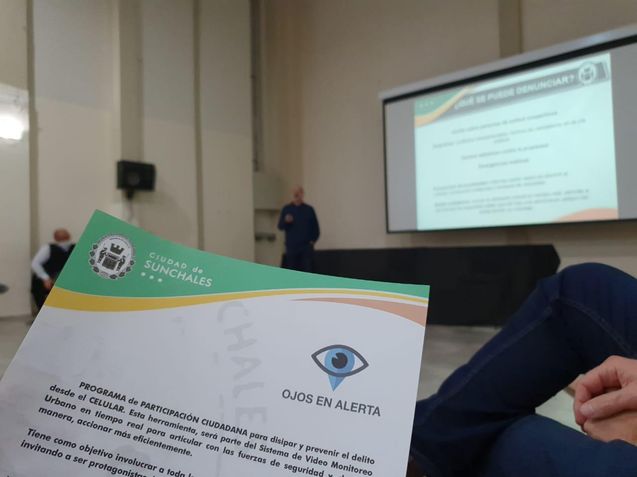 Capacitación ojos en alerta