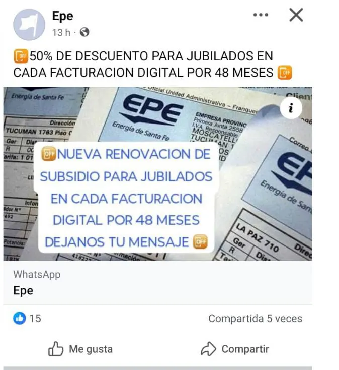 EPE advierte estafas
