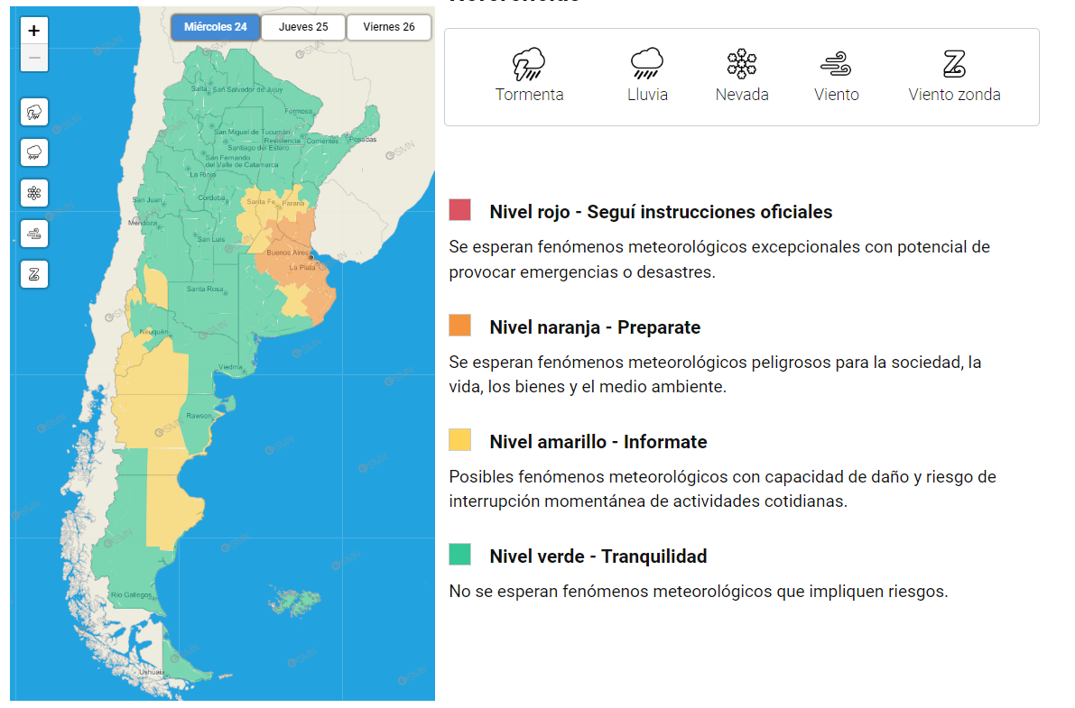 Alerta meteorologica 24-5-23