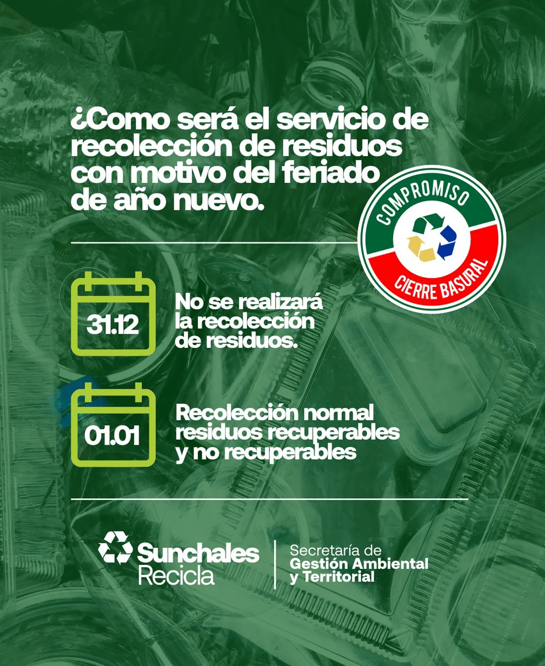 Recoleccion Año Nuevo