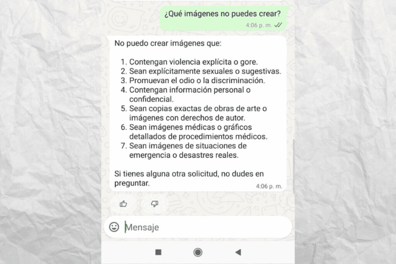 Meta IA en whatsapp 4